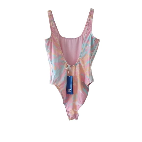 ONE PIECE SWIMSUIT MULTICOLOR TIE DYE SZ SMALL NWT - Picture 4 of 5